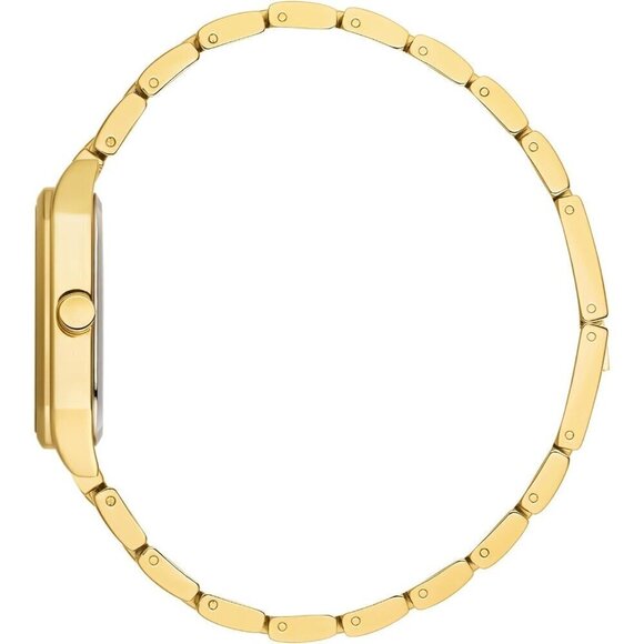 ?Women Gold Petite Gold Watch,Dress Analog Waterproof, Stainless Steel Bracelet main image 5